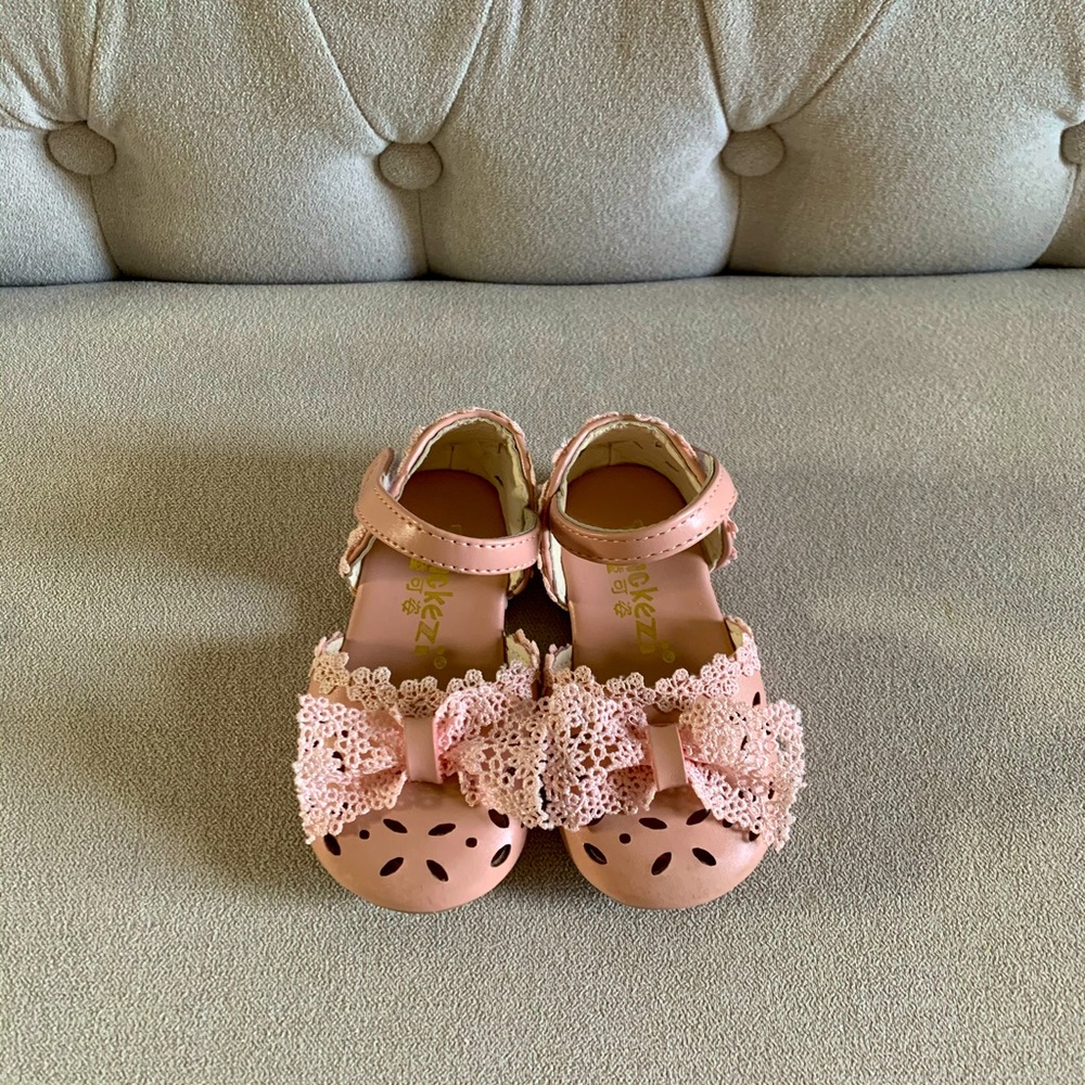 Toddler Shoes Warm Pink Size 5